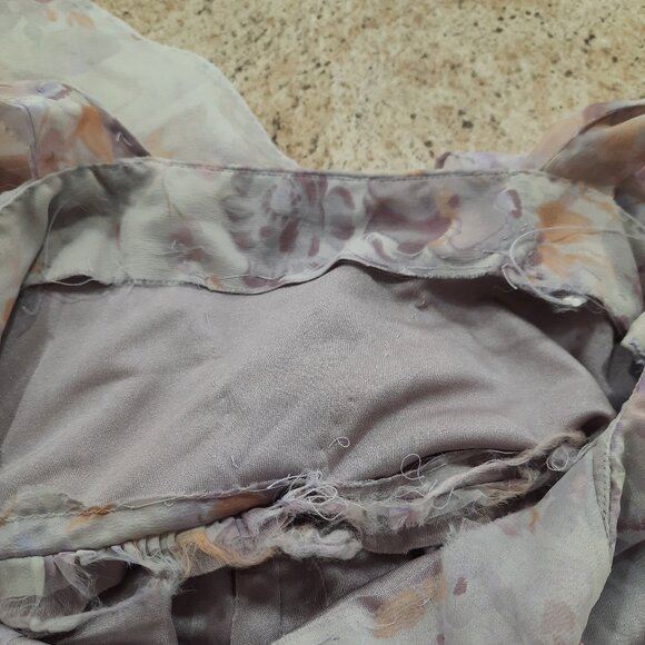 Vtg 1970s handmade ethereal evening gown - Picture 14 of 15